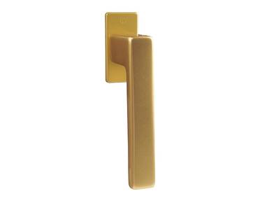 Ручка оконная алюминиевая HOPPE Austin, штифт 37 мм, 45°, 2 винта М5х40, золото матовое Изображение