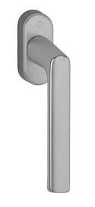 Ручка оконная алюминиевая  HOPPE Hamburg, штифт vario fit 32-42 мм, 45°, 2 винта М5х45,  2 винта М5х50, титан F9 Изображение