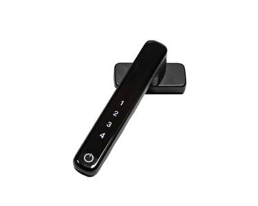 Ручка оконная с контролем доступа по коду, цвет черный Изображение