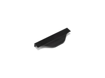 Ручка-профиль мебельная Gamet UA119 (L=136 мм, металл, черный матовый) Изображение