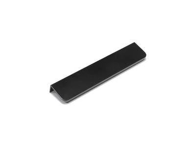 Ручка-профиль мебельная Gamet UA68 (L=200 мм, металл, черный матовый) Изображение