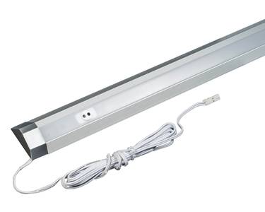 STRIP-2 LED светильник линейный с ИК выключателем, 600 мм, серебристый, 12V, нейтральный белый 4500K, 330Lm, 6.8W Изображение