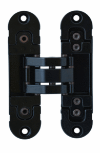 Скрытая петля универсальная OTLAV INVISACTA 3D 120x30 мм черная Изображение 1