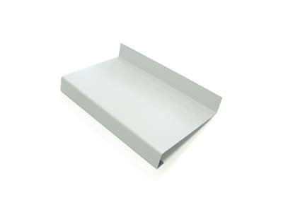 Отлив оконный алюминиевый BAUSET 110 мм белый Изображение