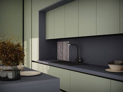 Стеновая панель FS014 S2 Грифель SUPERIOR 4100х655х6 мм Изображение 3