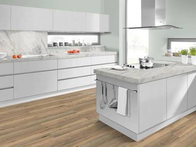 Столешница-постформинг R3 FS106 B3 Мрамор Селигер, 3050х600х38 мм, ELEGANCE Изображение 3