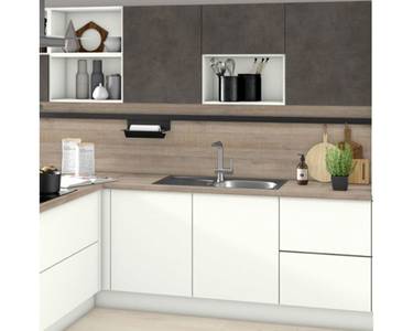 Кухонная столешница R3 H1150 ST10  Дуб Аутентик серый, 3050х600х38 мм Изображение 5