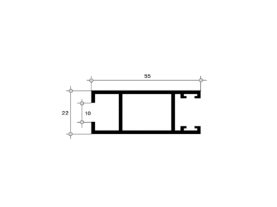 640-10 Створка боковая (1), бел. (6,0 м) Изображение