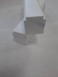 Теплый подставочный профиль, совместим с профилем VEKA 60, WHS 60 (1200*35*38) Изображение 2