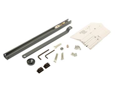 Тяга скользящая для доводчика ELM0604%, с ФОП, антрацит (RAL7016), Elementis Изображение 2