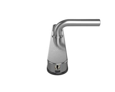 Умный электронный замок Konan Q1 silver (с замком, нажимной гарнитур) Изображение 5