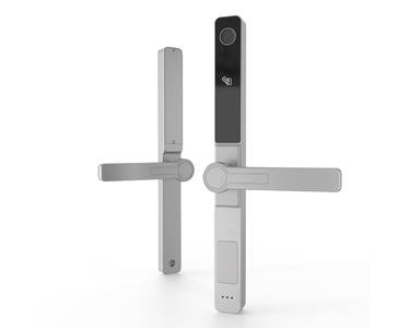 Умный электронный замок Konan Z1 silver (с замком, нажимной гарнитур) Изображение 3