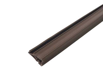 Уплотнитель для деревянных евроокон DEVENTER на фальц створки, ширина паза 4-5 мм, ТЭП, темно-коричневый RAL 8014 Изображение