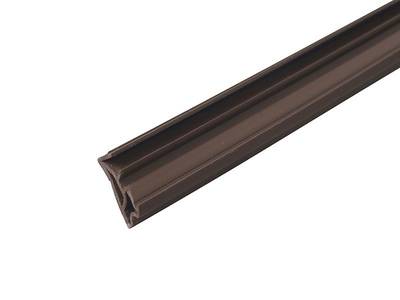 Уплотнитель для деревянных евроокон DEVENTER на фальц створки, ширина паза 4-5 мм, ТЭП, темно-коричневый RAL 8014 Изображение