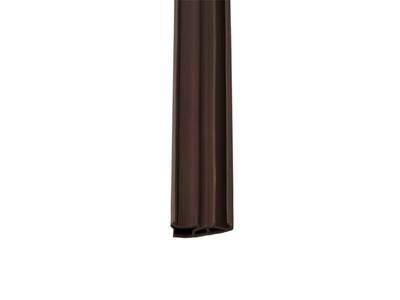 Уплотнитель для деревянных евроокон DEVENTER на наплав створки, ширина паза 3 мм, ТЭП, темно-коричневый Изображение