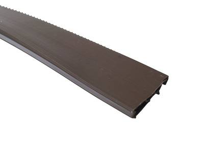 Уплотнитель для деревянных евроокон DEVENTER на наплав створки, ширина паза 3 мм, ТЭП, темно-коричневый Изображение 2