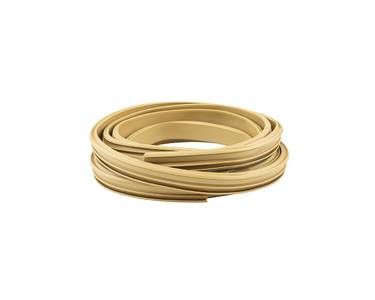 Уплотнитель для деревянных евроокон на фальц створки, 5,5м,ТЭП,бежевый Изображение 2