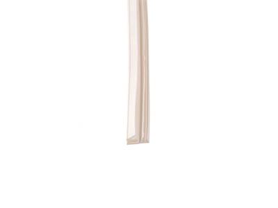 Уплотнитель для деревянных евроокон на наплав и фальц створки, ширина паза 3 мм, ТЭП, белый  RAL 9016 Изображение