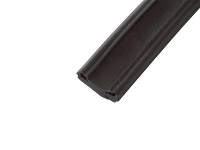 Уплотнитель для защиты пазов дверей, ЭПДМ (150м), черный Изображение