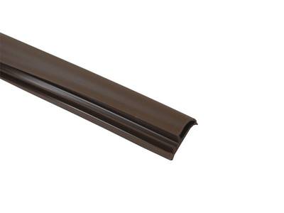 Уплотнитель контурный для межкомнатных дверей DEVENTER, ПВХ, темно-коричневый Изображение 5