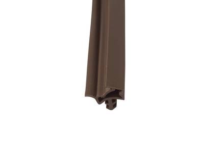 Уплотнитель контурный для межкомнатных дверей DEVENTER, ТЭП, темно-коричневый RAL 8014 Изображение 2