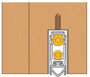 Уплотнитель пороговый, длина 830 мм, в паз 12x28.5 мм Изображение 14