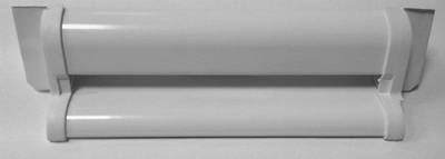 Профиль водоотводный с термовставкой, K29/27, алюминий, белый, АЛЮСТАРТ Изображение