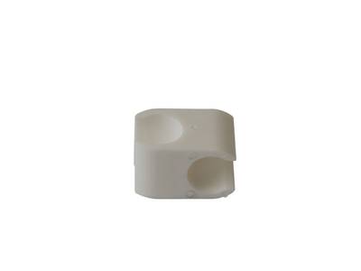 Соединитель Firmax X-образный для круглого поперечного рейлинга Firmax, белый Изображение