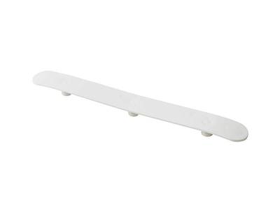 Заглушка декоративная для врезных петель, пластик, цвет белый RAL 9016 Изображение 1
