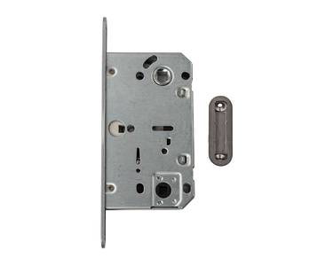 Замок магнитный ELEMENTIS с ответной планкой, 50x96x18, для сантехнических узлов , универсальный, хром матовый Изображение 8