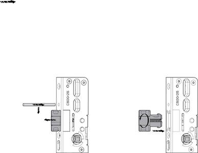 [ПОД ЗАКАЗ] Многозапорный замок ROTO С600 с 4V-цапфами с приводом от профильного цилиндра (25/16/92/8 мм) Изображение 2