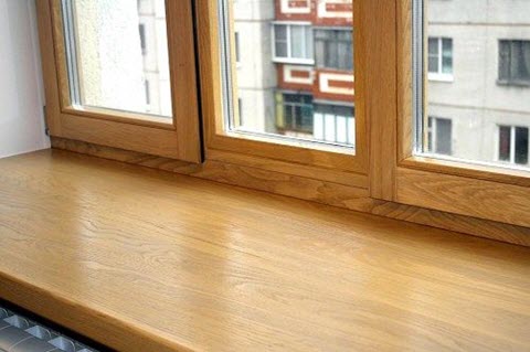 Деревянные подоконники — благородный стиль вашего дома